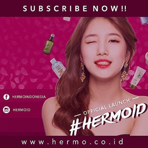 Hello beauties!!Hermo bakalan hadir di Indonesia nih! Yuk subscribe ke http://www.hermo.co.id/?kid=9H9A7 unt dapet free mask & shopping voucher up to Rp.1.200.000 😲😲Ajak temen sebanyak-banyaknya unt subscribe ke email list Hermo dari link kalian buat dapetin hadiahnya 😉Info lebih lanjut bisa follow ke @hermoid atau ke facebook page mereka: Hermo IndonesiaCan't wait to do my beauty shopping lagii niihhh 👄💄#clozetteid #hermoID #hermowearecoming