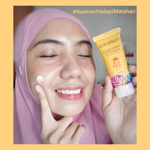 Sunscreen ternyaman!Temans, ada yang kayak saya nggak?Yang kadang jadi males banget untuk pakai sunscreen, karena takut wajah jadi lengket, gerah, ada noda putih, pokoknya nggak nyaman banget deh.Padahal ya yang namanya sunscreen untuk kita kita yang tinggal di wilayah tropis ini, amat sangat penting.Karena sinar UV bahkan bisa menembus kaca jendela lho, jadi bahkan hanya di rumah saja, yang namanya pakai sunscreen itu penting banget.Makanya saya happy banget ketemu sunscreen ternyaman dari @carasun.idCarasun adalah sahabat kulit tropis kita yang merupakan inovasi terbaik dari Korea Selatan.Dengan formula inovatif CloudLike TM Texture yang seringan awan, sehingga menjadikan kulit terasa nyaman dan tentunya terlindung dari sinar matahari tropis yang intens.Penasaran dengan review pemakaian saya akan sunscreen ternyaman ini?Cus, intip di postingan terbaru saya di blog www.beautybyrey.my.idhttps://www.beautybyrey.my.id/2021/03/review-sunscreen-carasun.htmlLink aktif di bio yaaa..BTW Carasun Solar Smart UV Protector  ini telah tersedia mulai hari ini di @sociolla loh.Grab it fast!#NyamanHadapiMatahari#NyamanHadapiMatahariSetiapHari#Sunscreen #Carasun#CarasunSunscreen#SunscreenCarasun#CarasunSolarSmartUVProtector#ClozetteID