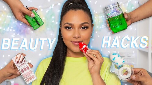 25 Beauty Hacks I ACTUALLY Use! (no gimmicks, just facts) - YouTube