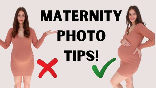 How to Look Good in Pregnancy Photos | Maternity Photo Tips - YouTube