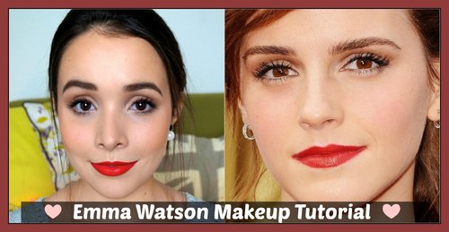 Emma Watson Makeup Tutorial | MakeupChameleon - YouTube