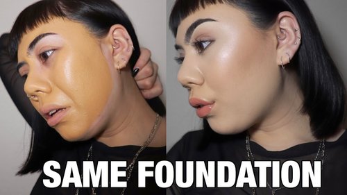 HOW TO MAKE ANY FOUNDATION MATCH YOUR SKIN | complexion tutorial | foundation tutorialYouTube