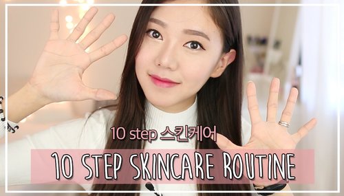 K Beauty Ep 1 | 10 Step Skincare Routine?!? + My Favorite products!! - YouTube