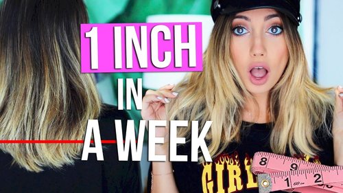 Hair Hack to Grow 1 INCH in A WEEK! Tested!! Does It Work?! - YouTube