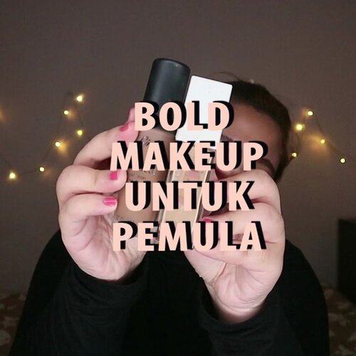 BOLD MAKEUP UNTUK PEMULA _🐧 gampang nih! .Hayo tebak makeup ini ada di Pass The Brush Challenge aku yang mana? 😂...🌈 @maybelline Stay Matte Foundation🌈 @lagirlindonesia Foundation🌈 @fanbocosmetics Powder🌈 @absolutenewyork_id Strobing & Shading Palette , Lip Cream 🌈 @madame.gie Blush🌈 @makeuprevolution I Heart Palette🌈 @blinkcharm Fake Lashes🌈 @sulamitcosmetics Eyebrow Pencil 🌈 @bursasoftlen Matake - Grey .... ..#reginapittutorial#reginapitcom #bvlogger #bvloggerid #indobeautygram #Clozetteid  #indonesiababe  #sbybeautyblogger  #beautiesquad #IVGBeauty #indovidgram #indovlogger #setterspace #kbbvfeatured #beautybloggerindonesia