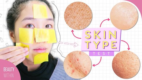 2 Simple Ways to Find Your Skin Type: Oily, Dry, Combination, Sensitive, Normal Skin - YouTube