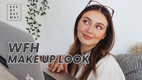 WFH Makeup To Wear 4 Your Zoom Meetings - YouTube