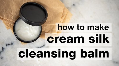 How to Make DIY Cream Silk Cleansing Balm - YouTube