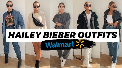 RECREATING HAILEY BIEBER'S OUTFITS AT WALMART! Julia Havens - YouTube