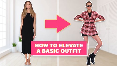 3 Ways To ELEVATE A Basic Outfit | Everyday Ideas - YouTube