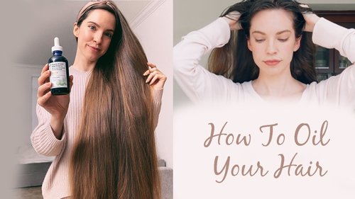 My Hair Oiling Routine: How I Oil My Hair For Healthy, Long hair - YouTube