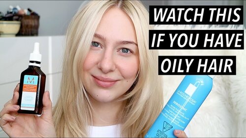 HACKS FOR SUPER OILY HAIR & SCALP - YouTube