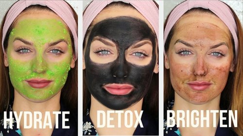 3 DIY Face Masks - YouTube