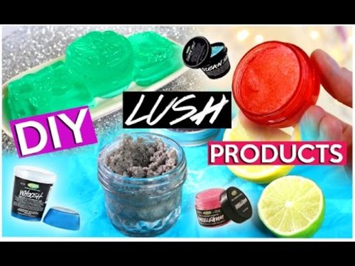 DIY LUSH PRODUCTS! - YouTube