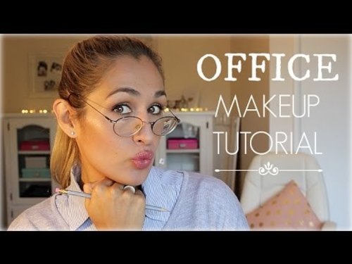 Office Makeup Tutorial: Neutral Classic Everyday Look - YouTube