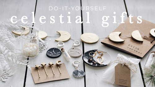 DIY celestial gifts - YouTube