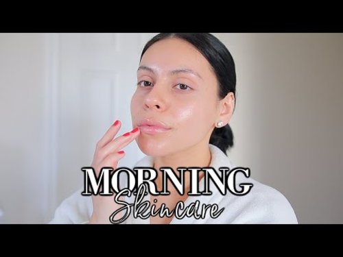 MORNING SKINCARE ROUTINE - YouTube