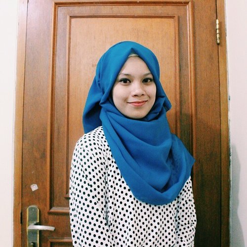 Tell me if you want me to make the tutorial of this hijab style #clozetteid #muse101hijabstyle #ColorfulHijab