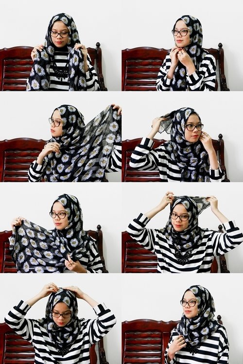 Let's take a look on my daily hijab tutorial, Clozetters! XO