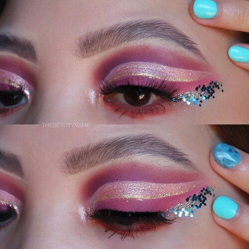 ✨✨✨💧💧💧⁣
⁣
⁣
Eyeshadow @focallurebeautyid ⁣
Brushes @sigmabeauty ⁣
Glitter @eclatpressedglitter 
Nails @ellerynail.id ⁣
⁣
⁣
⁣
⁣ ⁣ #sigmasoftblend⁣ ⁣ ⁣ #beautygoersid #instamakeup  #makeuptutorial  #beautyenthusiast  #100daymakeupchallenge⁣
#makeupfeed #unleashyourinnerartist #creativemakeup  #makeuptutorial @setterspace 
 #makeuplooks #wakeupandmakeup #clozzeteid #sigmabrush #clozetteid #slave2beauty #wake2slay  #amrezyshoutouts #tiktokindonesia #undiscovered_muas #inssta_makeup #berbagiskill #tiktokindonesia #tiktok #samasamadirumah ⁣ ⁣