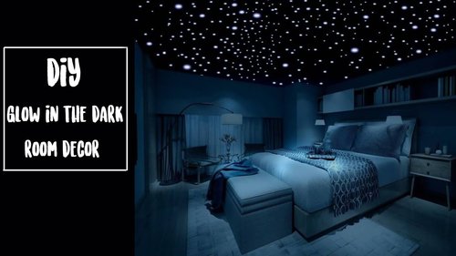 DIY Glow in the dark | Room Decor - YouTube