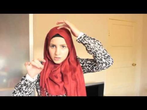 Full chest coverage hijab tutorial