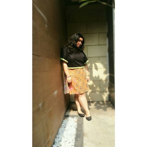 One of a few Batik pieces I have. And received so many compliment in this outfit. #MyBatikStyle #ClozetteGirl #ClozetteID #Clozette #Batik #Indonesia #Heritage #BatikDay #HariBatik #OfficeWear
