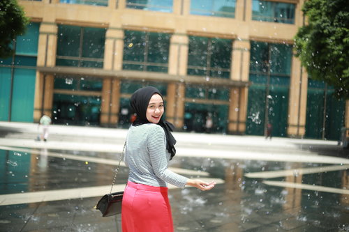 After a hurricane there will come a rainbow, just dance in the rain on the blog www.helloolaayu.blogspot.com #ClozetteId #Thetouchofred #GoDiscover