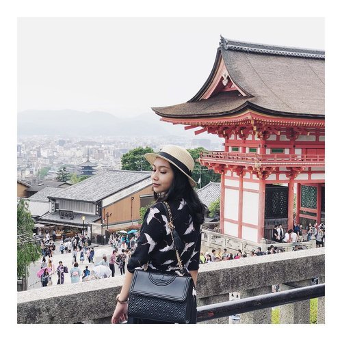 Kyoto is even more breathtakingly beautiful from above 🌼
📸 my one and only @hariessukita 
#gramslayers #shotzdelight #visualtraveller #justgoshoot #globe_visuals #dametraveler #ladiesgoneglobal #wearetravelgirls #thevisualscollective #createexplore #createcommune #bloggervibes #visualcrush #clozetteid #explorejapan #kyoto⛩ #explorekyoto #travelblogger #kiyomizudera #shotoniphonex
