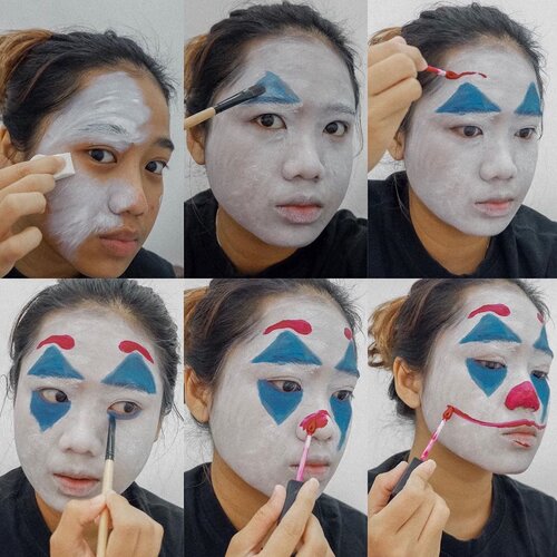 HALLAWEEN AWL✨ semoga gak kaget ya malem malem liat komuk aku begitu uhuhu.

Akhirnya aku ikut collabnya @beautiesquad juga setelah sekian lama euy. Collab ini juga sekaligus menantang aku main face painting aih, zuzur selama ini aku cari aman terus gamau makeup aneh2 soalnya takut diketawain, dijulidin, di SS trs lempar ke grup diomongin WKWKWKKWK. Tapi sekarang aku udh bodo amat. Aku tau kalian semua itu CLOWN🤡

Sadar atau engga, terima atau engga semua manusia itu badut utk manusia lainnya🤡 bukan joker ya, badut ya badut. Tolong fokes.

Sekian.  #ClozetteID #beauty #skincare #makeup #beautybloggerindonesia #indobeautysquad #beautybloggerceriaid #beautiesquad #indobeautygram #beautyblogger #makeuphalloween #halloweeninspired #halloweeninspiredlook #halloweenmakeup #clownmakeup #jokermakeup