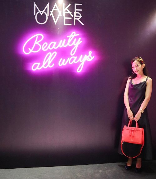 Taken from the event on last saturday for @makeoverid new beautycampaign #BeautyAllWays. 
Every women are beautiful with their own uniqueness. So, be brave to show the real you!⁣
⁣
Thank you @beautyjournal for having me ❤️