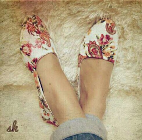 flowers shoes