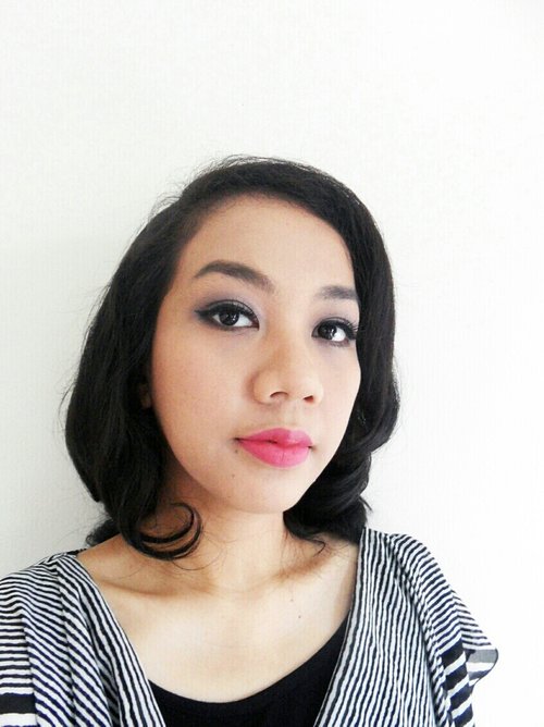 my make up for lorealid chalengge with raspberry lipstick. Recreate this make up from sasyachi tutorial. #makeup #raspberrylipstick #partylook #sasyachitutorial