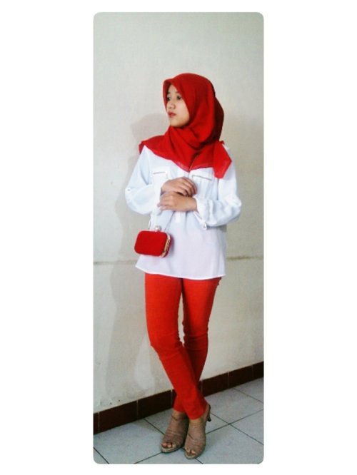Red and White All Over
#ClozetteID  #COTW
