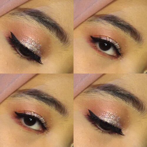 Ada salam dari alis off-side.

Jujur sampe sekarang masih ngerasa susah bikin alis soalnya alis aku tebel dan turun heu. Ini makeup yang dibikin tadi malem soalnya mati gaya gitu.

Eyeshadow: @altheakorea eye palette sunrise moonrise
Eyebrow : @fanbocosmetics pencil eyebrow coklat
Glitter:@nyxcosmetics sprinkle town
Eyeliner: @gobancosmetics

#bandungbeautyblogger #Beautiesquad #Clozetteid #eyemakeup #makeup