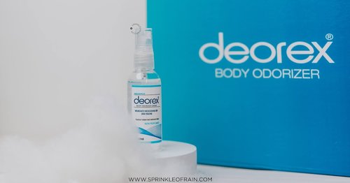 Menghilangkan Bau Badan dengan Deorex Spray ?