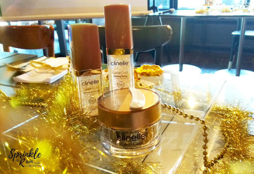 Sprinkle of Rain: [REVIEW] CLINELLE Caviar Gold dan Essential Care Series