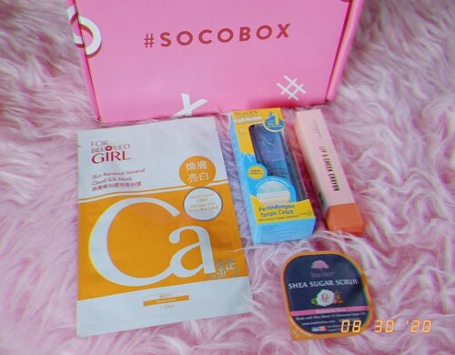 .
#SOCOBeautyNetwork kali ini suka banget 🥰🥰
Sheet Mask @forbelovedgirl.id 
Shea Sugar Scrub @treehut 
Sun Screen @id.biore
Lip Cream Crayon @indoganic_official 
.
Thank you @sociolla @beautyjournal happy sunday 💞
.
#timetravel #startwithsbn #playwithbeauty #workwithhappy #playwithhappy #neverstopplaying #dearbeautylove #clozetteid #zilingoid #foodies #foodporn #foodphotography #foodgasm #loveyourself #speakyourself #neverafraid #changedestiny #daretobedifferent #ajourneytowonderland #withgalaxy #august #2020