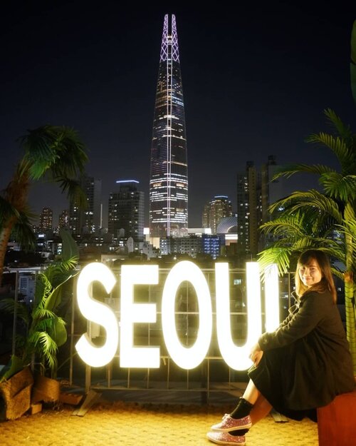 .I 💜 UI Seoul UHopefully I found U.#timetravel #wheninseoul #iseoulu #seoulism #lottetower #ktoid #autumn #youdeservetobehappy #workwithhappy #playwithhappy #neverstopplaying #dearbeautylove #clozetteid #zilingoid #neverafraid #changedestiny #daretobedifferent #borntolead #ajourneytowonderland #october #2019