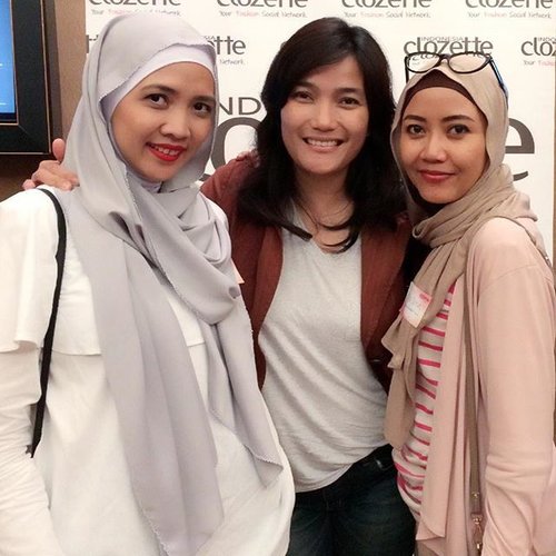 Duo mira with Zata@zataligouw @rachanlie at @clozetteid gathering #ClozetteID  #bloggerindonesia #bloggerslife #bloggersdailylook #blogger