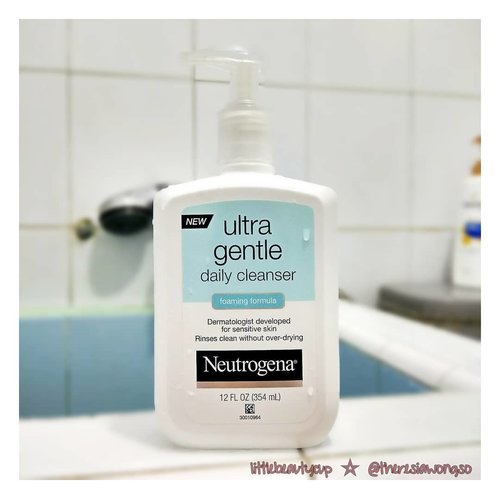 I can't find enough inspiration to upload my blog and writing for some beauty articles. So let me drop my short review about this cleanser in instagram.

I've bought this Ultra Gentle Cleanser by @neutrogena from @dyanaputrin . As you guys know, I have a trouble with my pimples and it's so difficult for me to find a suitable face cleanser for my oily-sensitive-acne prone face.

BUT. This cleanser makes me stop from searching. I've found my soulmate 😆 This cleanser comes out with a super big size. I think I could use this for 6 months 😆. It comes with a pump bottle which I always like, It doesn't have much bubbles, It smells nice and doesn't make my face feels dry nor oily. no breakouts, no redness. I just like this cleanser.
.
.
.
.
.
.
.
.
#neutrogena #sensitiveskin #skincare #alergicskincare #alergicskin #facialwash #cleanser #clozetteid #potd #skincarereview #review #blogger #bloggerreview #blue #bluevibes #bluefeeds #indonesia #beauty #beautyblogger #beautiful #beautyfeeds #photography