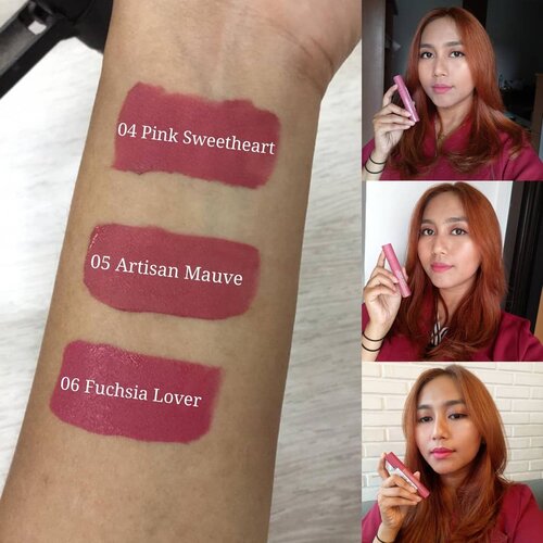 Kalo kata ka @tasyafarasya kan lip Mousse ini tuh long lasting banget. Tapi kalo buat aku selain nyaman di pakai karena texturenya yang moussy dan powdery, shade shade disini tuh juga wearable banget. Dari 3 shade yg aku punya. Ga ada sama sekali yg gabisa dipake buat daily look. Nah jadi buat kalian yang udah lama banget penasaran sama lip cream terbarunya @wardahbeauty aku mau ngasih tau kalo stocknya udah banyak lagi dan bisa kalian temuin di toko toko kosmetik terdekat....#WardahColorfitVelvetMatteLipMousse#FeelTheColorComfort@wardahbeauty@beautyjournal