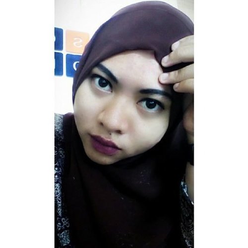 Make Up by me
#selfie #friday #working #office #batik
