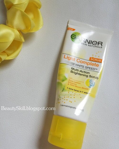 Hallow selamat berhari minggu..😊
Awal September ini aku mempost facial scrub dari Garnier, yang mau baca post ku silakan klik link yang ada di bio ya..😘 beautyskill.blogspot.co.id/2016/09/review-garinier-scrub-light-complete.html?m=1

#clozetteid #Garnier #whitespeed #facialscrub