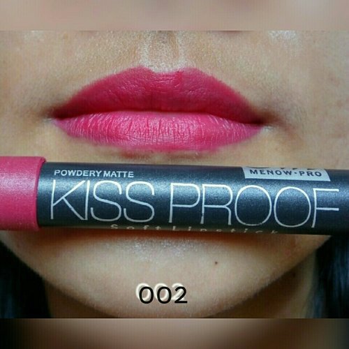 Cek postingan hari ini yuk..
 http://beautyskill.blogspot.co.id/2016/08/review-menow-kisproff-soft-lipstick.html?m=1