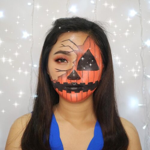 Ini tuh edisi Hallowen sebenernya, tapi baru ke upload sekarang..🤣🤣.Jauh banget yah tanggalnya, tapi kalo gak diupload sayang kan udah bikin..🤪😘.#clozetteid #halloweenmakeup #halloween #artmakeup #makeupart #makeupkarakter