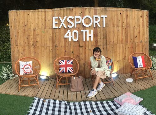 Selamat ulang tahun yang ke-40, @exsportbags ‼️‼️‼️-Thank you for arraging such a wonderful event‼️ Cheers for many, many, MANY GREAT YEARS ahead ✨💫🍻❤️-#exsportbags #exsportlivingmannequin #exsportpicnicparty #beoutstanding #creatinggoodnesssince1979 #creatinggoodness #clozette #clozetteid