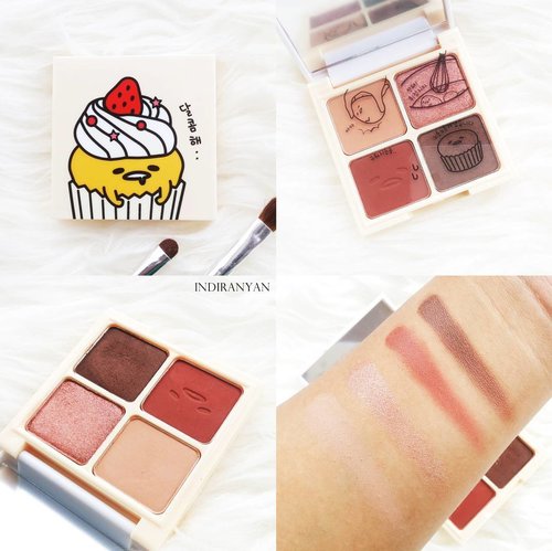 🐣 Holika Holika Lazy &amp; Joy Cupcake Eye Palette Shadow - Red Velvet 🐣
一
I pick this palette because I always like red eyeshadow and I have no regret at all! 💞
一
I will make a post about this quad eyeshadow at weekend (not sure when is the weekend I talking about, this weekend next weekend or next month weekend.😹 I'll try to write in my spare time). 一
#ClozetteID #makeupflatlay #slaytheflatlay #abcommunity #kbeauty  #メイク #gudetama #ぐでたま #ホリカホリカ #홀리카홀리
.
.
.
