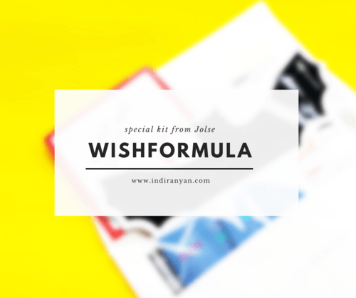 What Indira Loves: [FIRST IMPRESSION] WishFormula Special Kit*