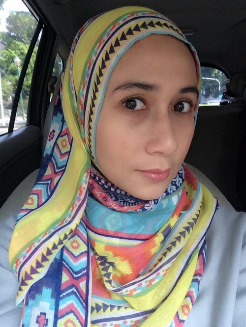 My colorful hijab